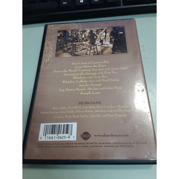 Alison Krauss A Hundred Miles or More Live From The Tracking Room DVD - Picture 2 of 2